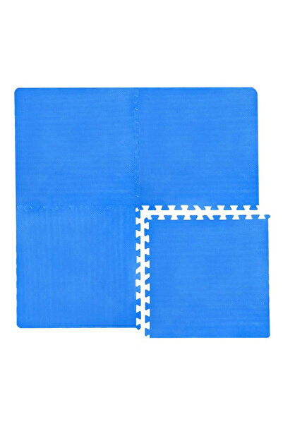 OEM Soft Modular Puzzle Mat, set contains 4 pieces, anti-slip, Blue