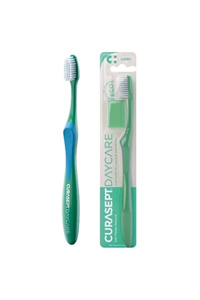 CURASEPT Daycare Hard Toothbrush with Protective Cap