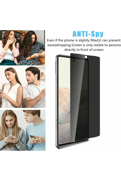 Optim Solution Μεμβράνη υδρογέλης απορρήτου για το Google Pixel 9, αντικατασκοπευτική, ολεοφοβική λειτουργία, μαύρη