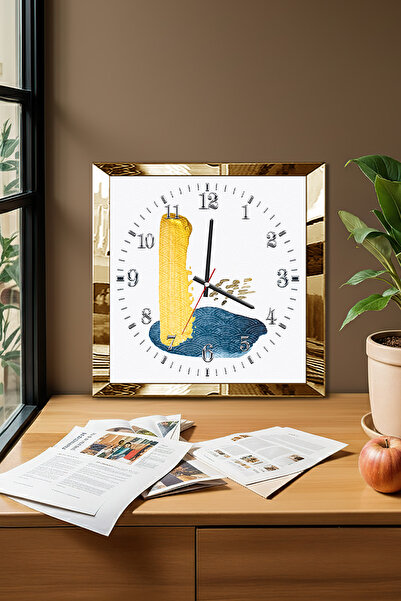 Zevahir Mobilya Dekorasyon Ceas de perete decorativ din MDF cu tematică de ce...