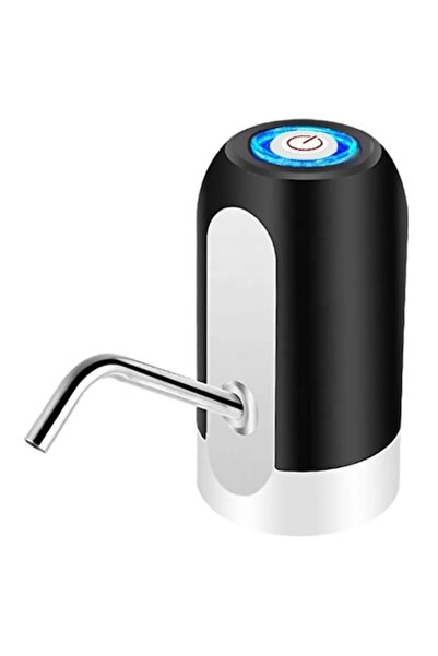 dalimag Electric Pump for Water Dispensing, USB, with 800 mAh Battery, Black