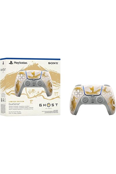 Playstation 5 Wireless DualSense Controller (Saudi Arabia Edition) Ghost of Yotei Gold Limited Ed