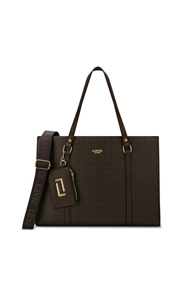 Lavie Luxe حقيبة عمل نسائية (شوكولاتة)