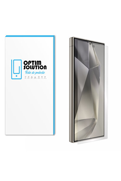 Optim Solution Folie sticla NobleWispy 2.5D pentru Samsung Galaxy S24 Ultra Rezistenta 9H Tech, Anti-Fingerprint