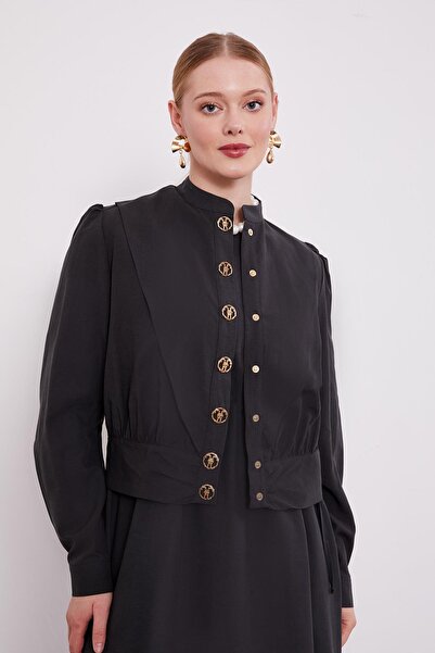 Levidor Anthracite Padded Cupra Jacket Set