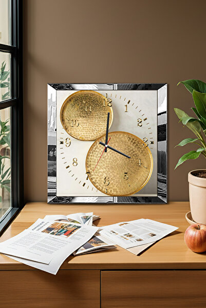 Zevahir Mobilya Dekorasyon Ceas de perete decorativ din MDF cu tematică Aheng...