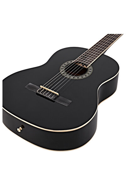 Depox ® Wooden Classical Guitar, Decor, 104 cm, black