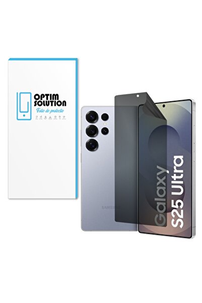 Optim Solution Μεμβράνη υδρογέλης απορρήτου για Samsung Galaxy S25 Ultra, Ant...
