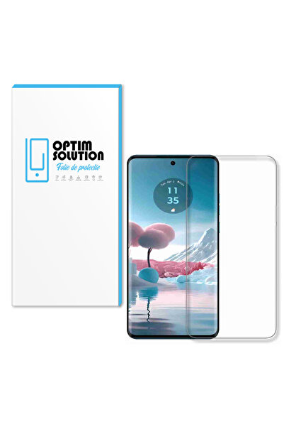 Optim Solution Folie UV Up-to-Date Tech Curbata pentru Motorola Edge 40 Pro, ...