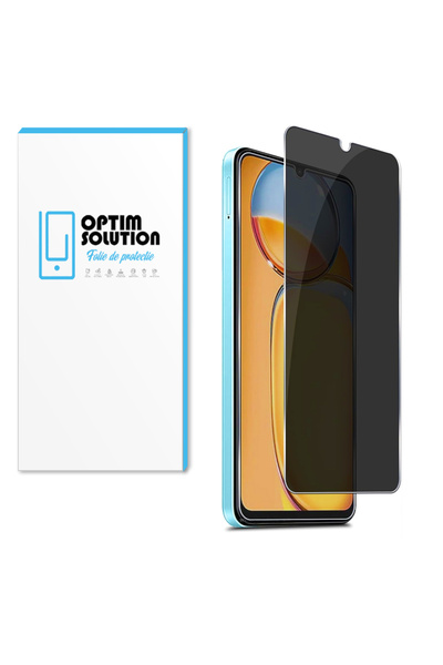 Optim Solution Folie Noble PRIVACY pentru Xiaomi Redmi Note 13 4G, Sticla Sec...