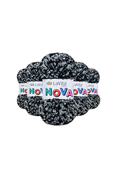 LaVita Yarn Νόβα Νήμα Πλεξίματος στο χέρι 20% Πολυεστέρας 80% Ακρυλικό 500γρ ...