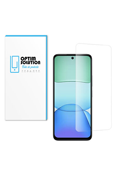 Optim Solution Folie Sticla securizata Noble 2.5D pentru Xiaomi Redmi 13, Rezistenta 9H, Clear