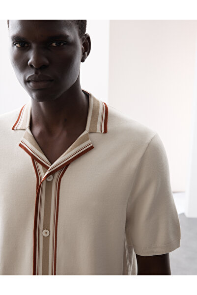 Marks & Spencer Desenli Erkek Gömlek