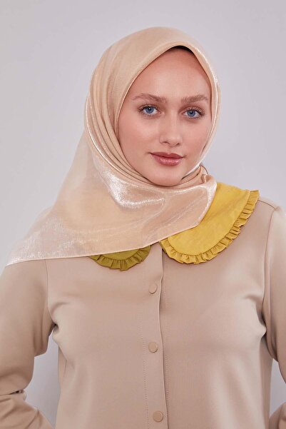 Levidor Latte Double Color Amber Scarf