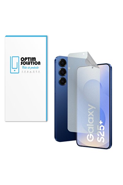 Optim Solution Folie Hidrogel Mat pt. Samsung Galaxy S25 Plus, S25+, Textura Mata, NoReflexion, Silicon