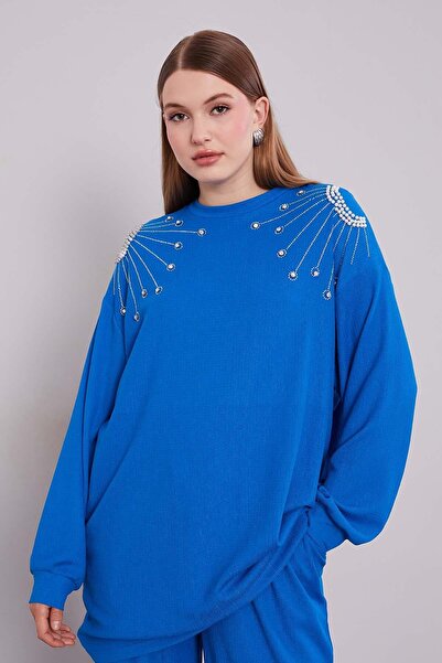 Levidor Saks Shoulder Bag with Star Stone Detail