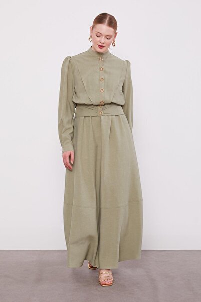 Levidor Green Padded Cupra Jacket Set