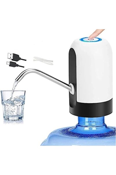 dalimag Pompă de apă electrică portabilă cu baterie reîncărcabilă, dozator automat, încărcare USB