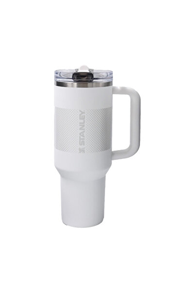Stanley The Quencher Protour Flip Straw Tumbler Thermos with Straw 1.2 L - White