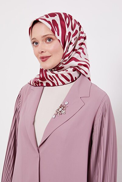 Levidor الكرز ليوبارد نمط حك وشاح الحرير