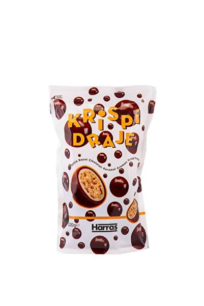 Harras Krispi Draje Çikolata Sütlü Beyaz Çikolatalı 10 Adet X 120g