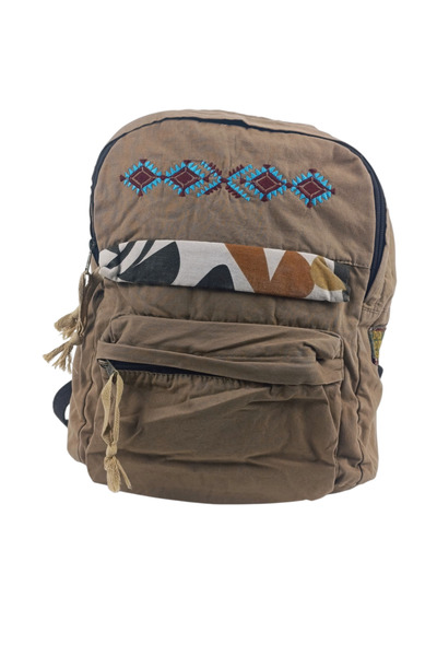 old cotton cargo SIRT ÇANTASI-KC LESTER BAG (işlemeli desenleri farklılık gös...