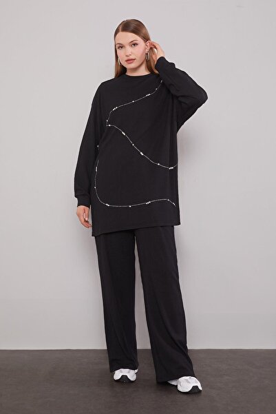 Levidor Διπλό Σετ με Μαύρη Ρίγα Πέτρα με Λεπτομέρειες