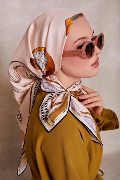 Levidor Powder Twill Silk Scarf Lunera Collection