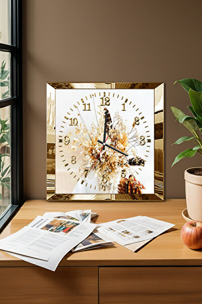 Zevahir Mobilya Dekorasyon Ceas de perete decorativ din MDF cu tematică de ul...