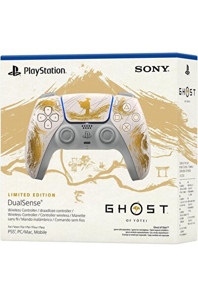 Playstation 5 Wireless DualSense Controller (Saudi Arabia Edition) Ghost of Yotei Gold Limited Ed
