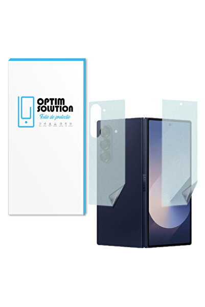 Optim Solution Ματ μεμβράνη υδρογέλης εμπρός-πίσω για Samsung Galaxy Z Fold6,...