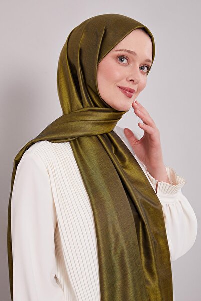 Levidor Black-Green Silk Shawl