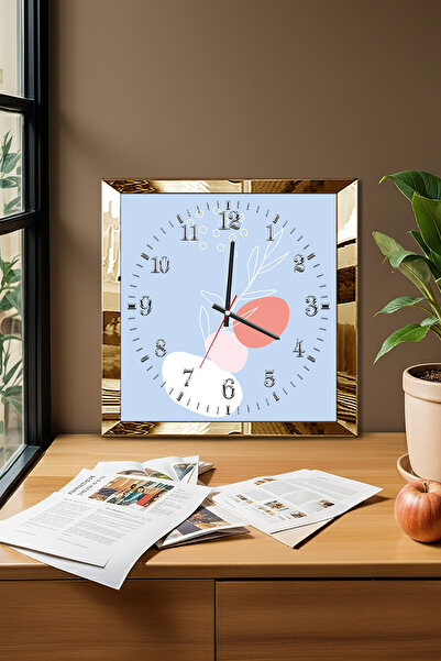 Zevahir Mobilya Dekorasyon Ceas de perete decorativ din MDF cu tematică Spiri...