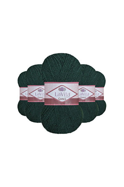 LaVita Yarn Gonca pređa za ručno pletenje 100% A Akril 500gr 5 KOMADA (8123 N...