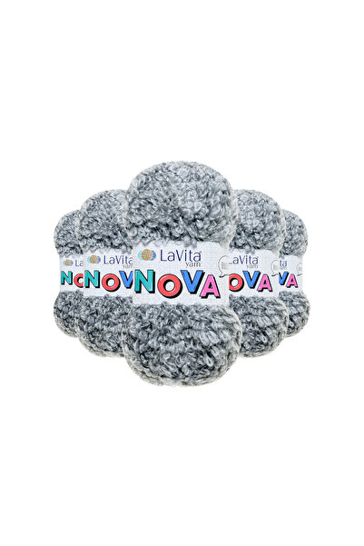 LaVita Yarn Nova Hand Knitting Yarn 20% Polyester 80% Acrylic 500Gr 5 Pcs (Ln...