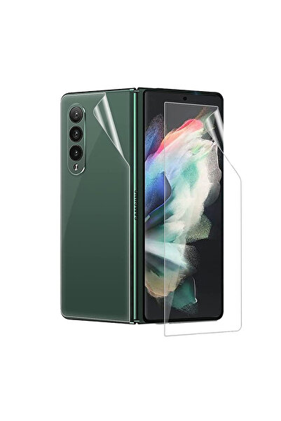 Optim Solution Set Folie de protectie Exterior + Spate pentru Samsung Galaxy Z Fold5 5G / Z Fold 5 5G, Silicon