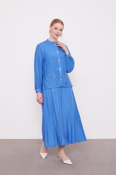 Levidor Σετ φούστας με διπλό κουμπί Saks