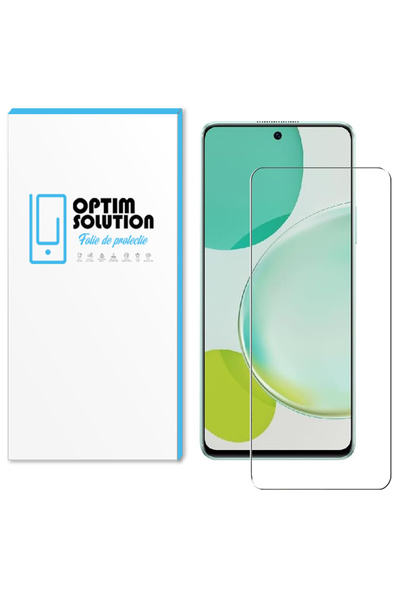 Optim Solution Folie Sticla securizata Noble 2.5D pentru Huawei nova 12i, Rezistenta 9H, Clear
