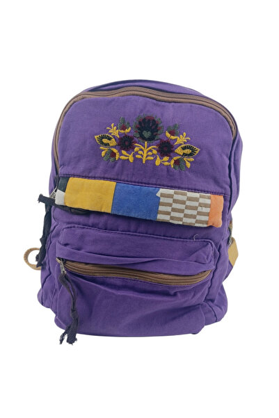 old cotton cargo SIRT ÇANTASI-KC LESTER BAG (işlemeli desenleri farklılık gös...