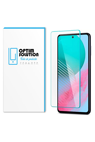 Optim Solution Folie Sticla securizata Noble 2.5D pentru Samsung Galaxy M55, Rezistenta 9H, Clear
