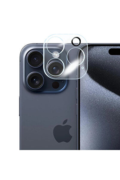 Optim Solution Folie de Protectie Lentile Camera pentru Apple iPhone 16 Pro M...