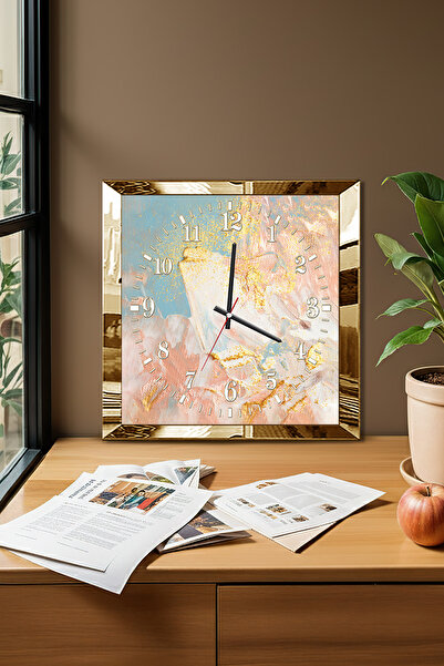 Zevahir Mobilya Dekorasyon Ceas de perete decorativ din MDF cu tematică de vi...