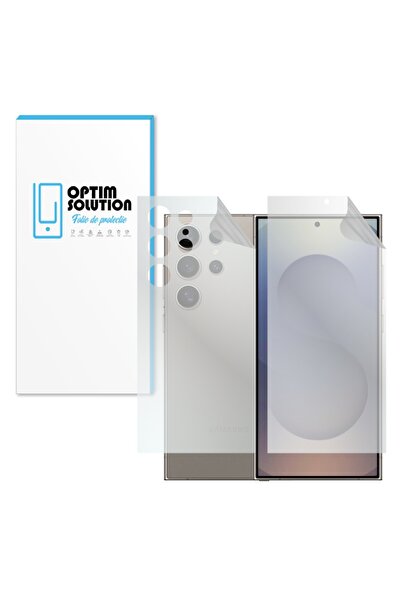 Optim Solution Ματ μεμβράνη υδρογέλης εμπρός-πίσω για Samsung Galaxy S25 Ultr...