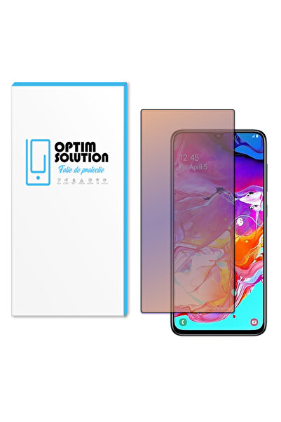 Optim Solution Folie Top Anti-BlueRay pentru Samsung Galaxy A70, Sticla Secur...