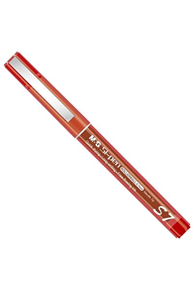M&G Roller S7, red, needle tip, 0.7mm,