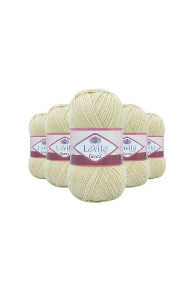 LaVita Yarn Νήμα για πλέξιμο στο χέρι Gonca 100% Ακρυλικό 500gr 5 ΤΕΜΑΧΙΑ (10...