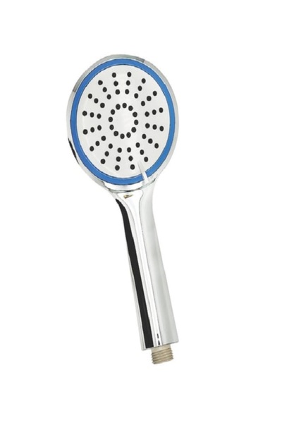 KAHEY Büyük Boy 3 Fonksiyonlu Kaliteli Kenarları Renkli Duş Başlığı Çapı:12 Cm