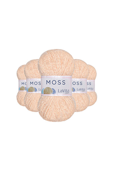 LaVita Yarn Νήμα για πλέξιμο στο χέρι Moss Hairy 45% Πολυαμίδιο 55% Ακρυλικό ...