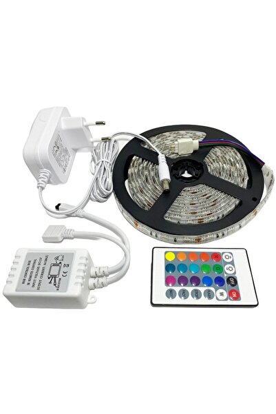 Commel Bandă luminoasă flexibilă cu 300 LED-uri, SMD, rezistentă la umiditate...