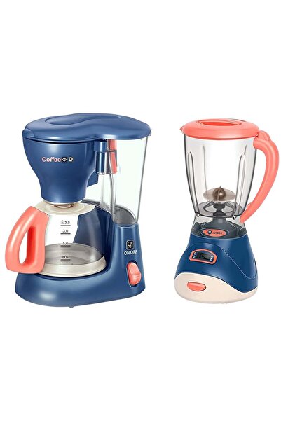 KidProtect Set Accesorii Bucatarie Copii Little Barista Kitchen, Filtru, Blen...